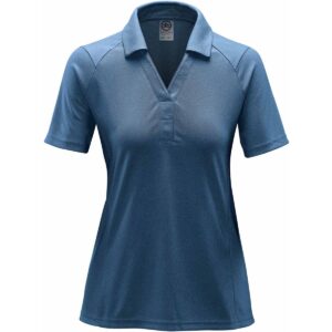 Branded Promotional Women's Mistral Heathered Polo