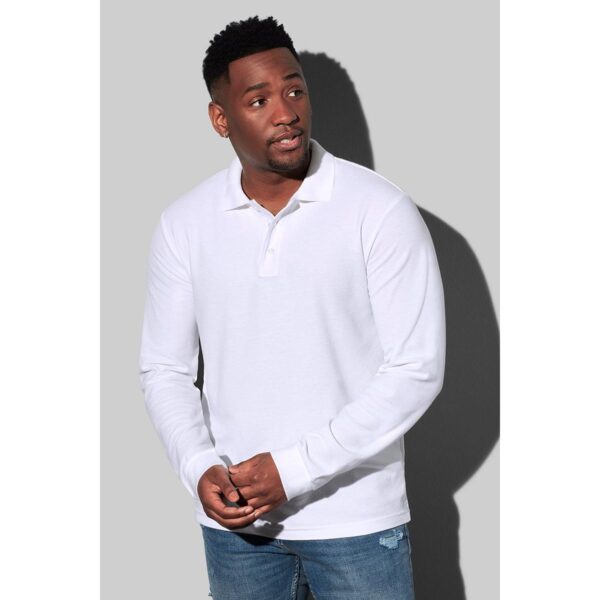 Branded Promotional Men's Polo Long Sleeve