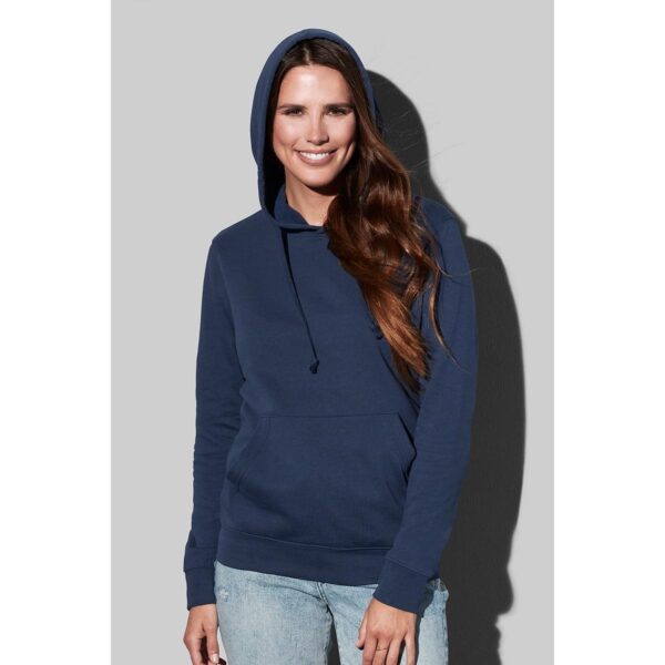 Branded Promotional Women's Hooded Sweatshirt