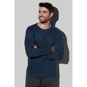 Branded Promotional Men's Active 140 Long Sleeve