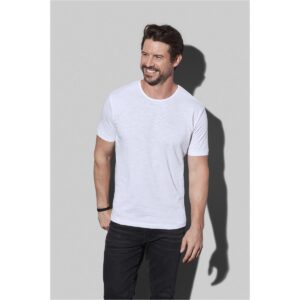 Branded Promotional Men's Shawn Slub Crew Neck