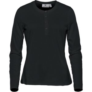 Branded Promotional Women's Torcello L/S Henley