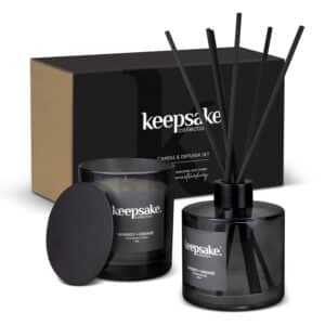 Branded Promotional Keepsake Candle And Diffuser Set