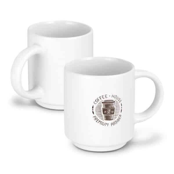 Branded Promotional Espresso Stackable Coffee Mug