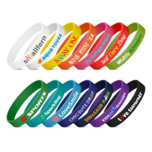 Branded Promotional Kids Silicone Wrist Band