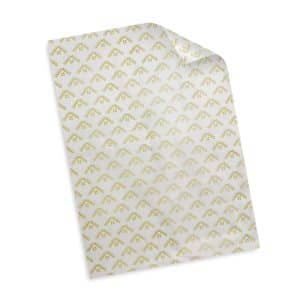 Branded Promotional Tissue Paper - White