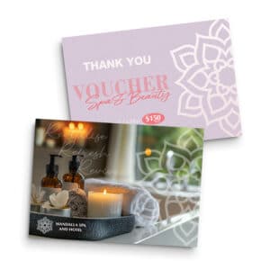 Branded Promotional A6 Message Card