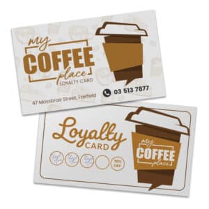 Branded Promotional Loyalty Card