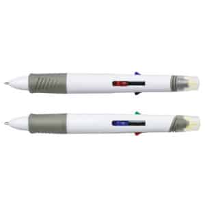 Branded Promotional Tetra Highlighter Pen