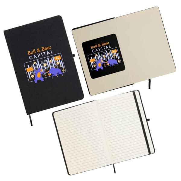 Branded Promotional Venture RPET A5 Notebook