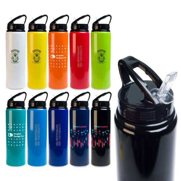 Branded Promotional Amore 750ml Bottle - Flip Straw Lid