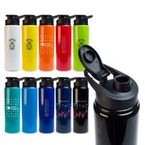 Branded Promotional Amore 750ml Bottle - Free Flow Lid