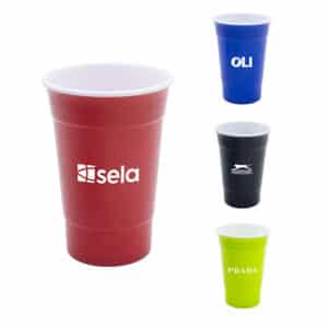 Branded Promotional Double Wall Party Cup