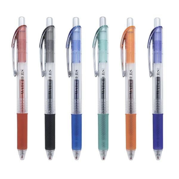 Branded Promotional Cambridge Colourful Gel Ink Pen