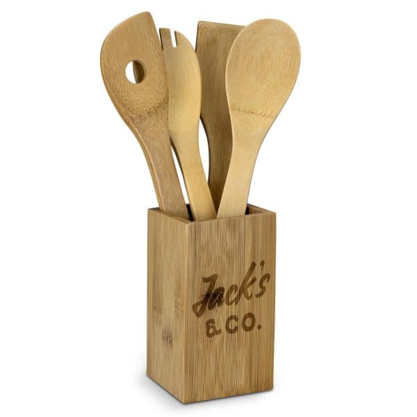 Branded Promotional Bamboo Kitchen Utensils