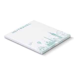Branded Promotional Sticky Pad 70 X 75mm - 25 Sheets
