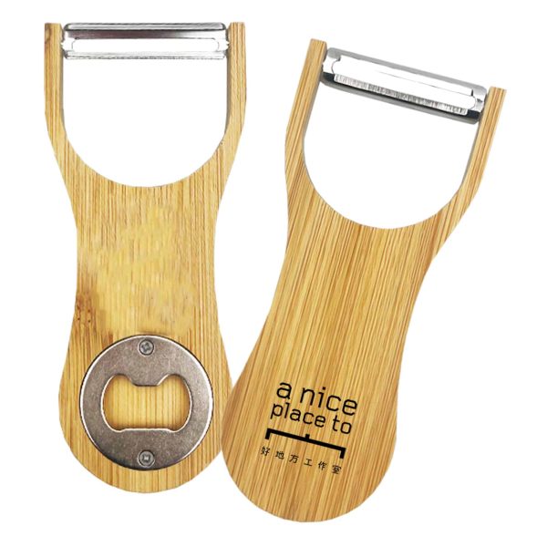 Orisha Bamboo Peeler Bottle Opener - Image 3