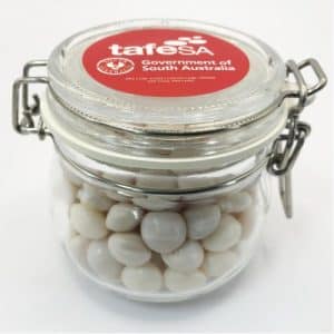 Branded Promotional Small Canister with Mints 200g