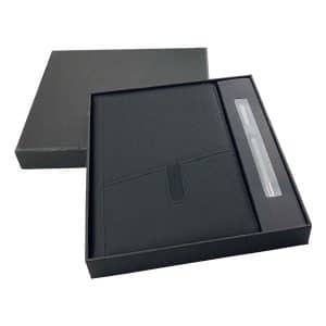 Branded Promotional Isaly Notebook And Pen Gift Set