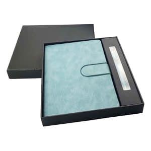 Branded Promotional Rewiz Notebook And Pen Gift Set