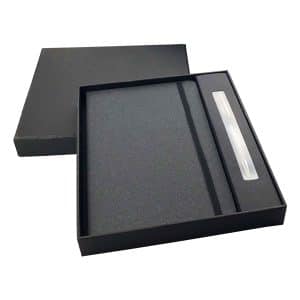 Branded Promotional Xander Notebook And Pen Gift Set