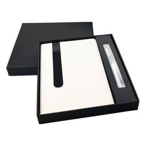 Branded Promotional Finch Notebook And Pen Gift Set