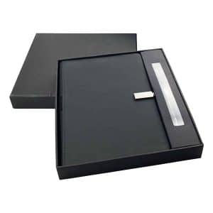 Branded Promotional Derly Notebook And Pen Gift Set