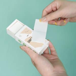 Branded Promotional Travel Paper Soap Sheet