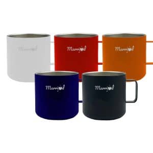 Branded Promotional Dundee Stainless Steel Coffee Cup