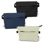 Branded Promotional ARCHER Soft-Touch Toiletry Bag