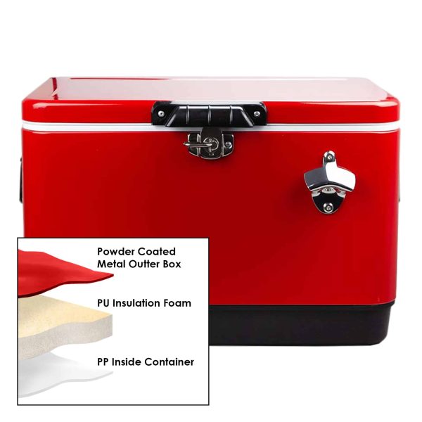 Tuscon Metal Ice Cooler Box 30L - Image 10