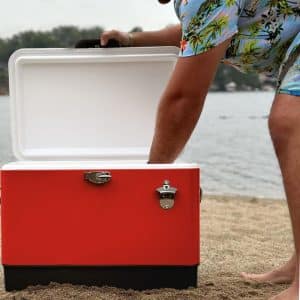 Branded Promotional Tuscon Metal Ice Cooler Box 30L