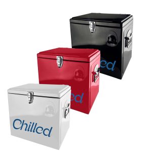 Branded Promotional Naples Metal Ice Cooler Box 15L