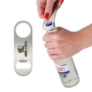 Branded Promotional Wedge Bottle Opener