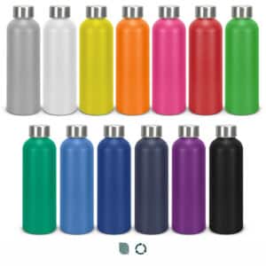 Branded Promotional Venus Recycled Aluminium Bottle