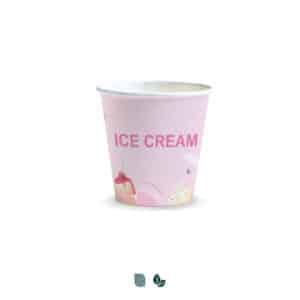 Branded Promotional Compostable Paper Cup - 180ml