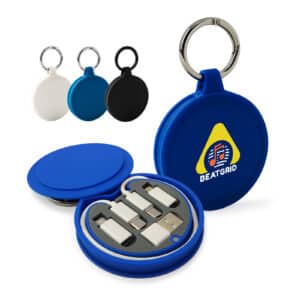 Branded Promotional Reveal Recycled ABS Cable Set