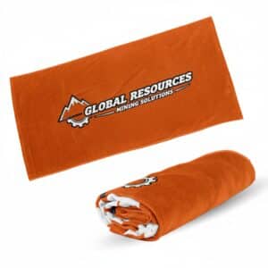 Branded Promotional 40G Osaka Cotton Beach Towel 70cmX140cm