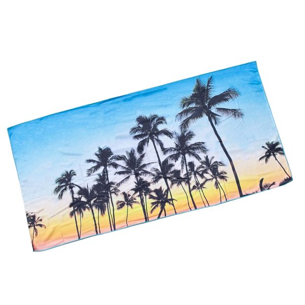 400G Waffle Fabric Sand Free Beach Towel - Image 4