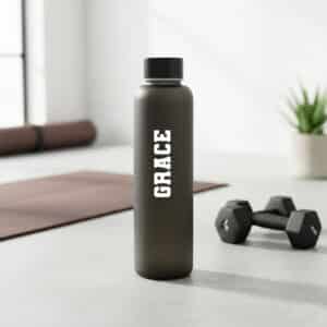 Branded Promotional Grace Glass Bottle