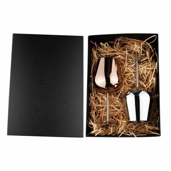 Bula Vinaka Stainless Steel Wine Glass Gift Set - Image 6