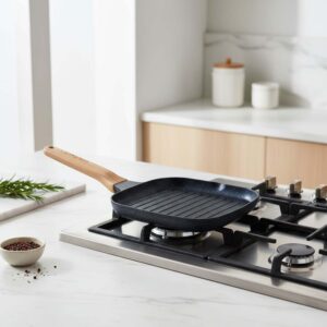 Branded Promotional Gourmet Non-Stick Square Grill Pan