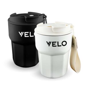 Branded Promotional Velo Double Wall Coffee Cup