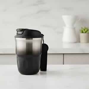 Branded Promotional Crema Double Wall Coffee Mug