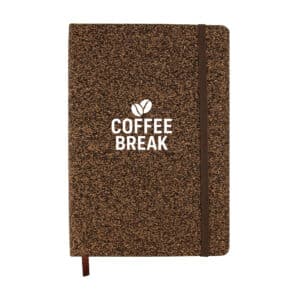 Branded Promotional Coffee Grounds A5 Notebook