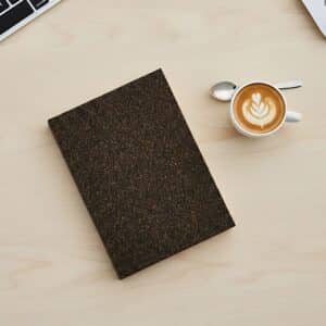 Branded Promotional Coffee Grounds A6 Notebook