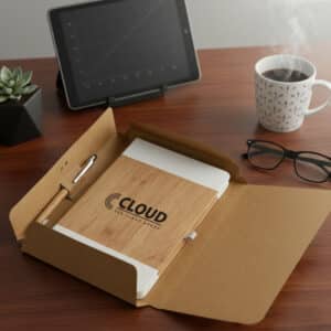 Branded Promotional Cardboard Notebook Gift Box