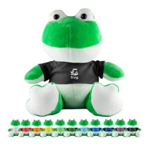 Branded Promotional Frog Plush