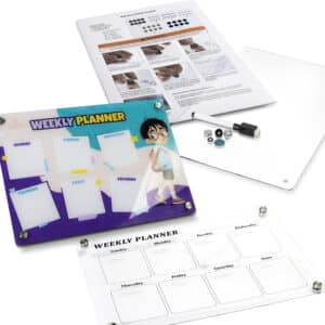 Branded Promotional Magnetic Fridge Planner