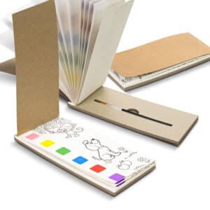 Branded Promotional Aquarelle Watercolour Bookmark Pad